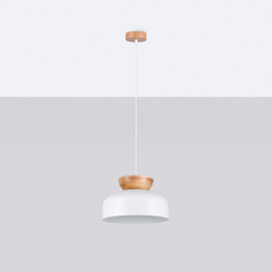 Lampa wisząca MARION biała