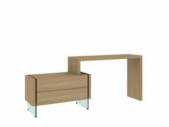 Nowoczesna toaletka- konsola z szufladami - Soho 