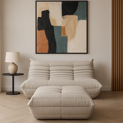 Zestaw Nua N24-4 Sofa + Podnóżek Nua N22-4