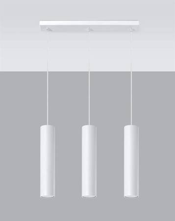 Lampa wisząca LAGOS 3L biały